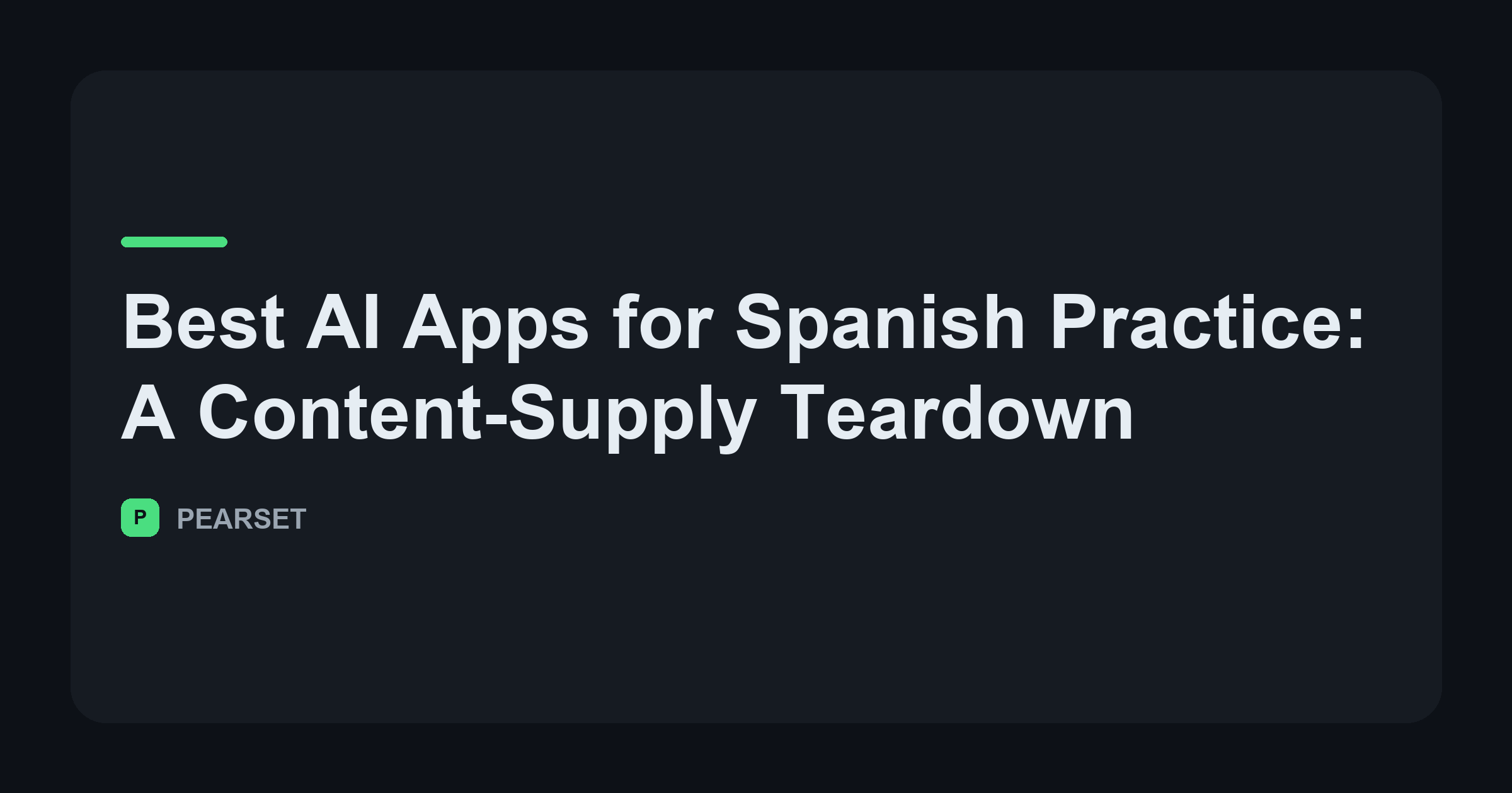 Best AI Apps for Spanish Practice (2026)